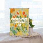 커스텀 캔버스 액자 (A4)  21cm*29.7cm