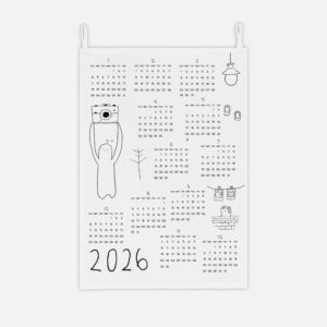 2026년 패브릭 김치 달력